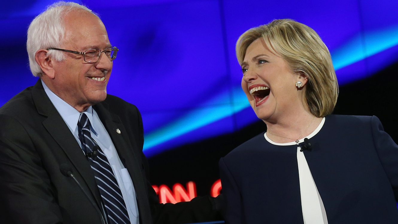 bernie-sanders-y-hillary-clinton